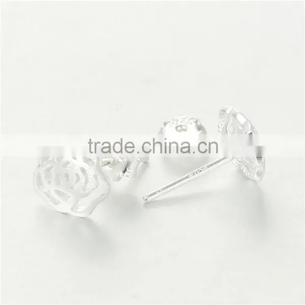 2 Gram Gold Beautiful Designed Earrings,Rose Gold Earrings for Women FE255 photo-3