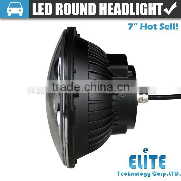 Factory Wholesale 7" 7inch Halo Led Headlight LED Sealed Beam Lights photo-2