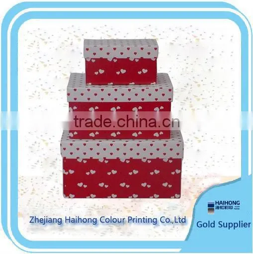 Paper Gift Box so Cute for Girls Using OEM Supplies