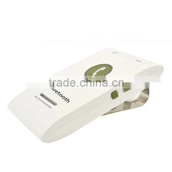 SunVisor RE6 Bluetooth Car Kit Handsfree Speakerphone Car Speaker Kit With Car Charger photo-3