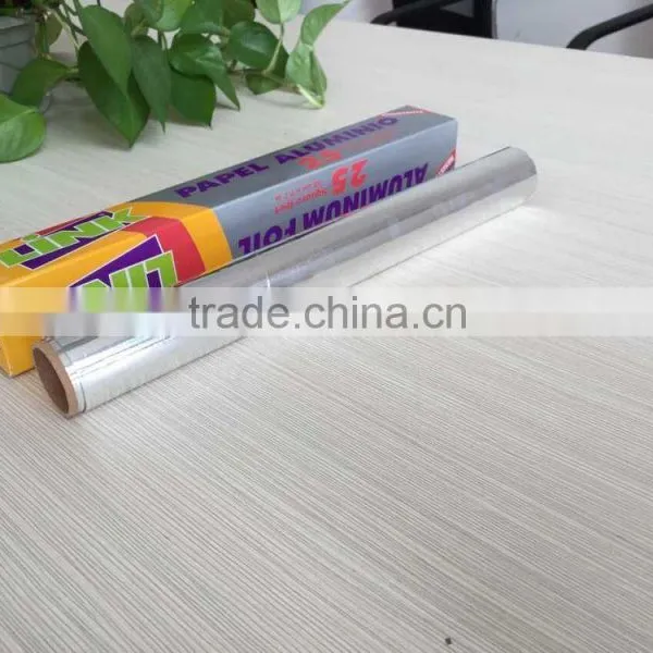 Food Grade Cooking Meal Foil Paper, House Hold Aluminium Baking Foil photo-3