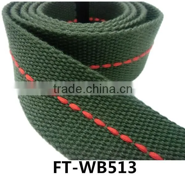 Canvas-popular Web Belt Material-wide10-80mm FT-WB513