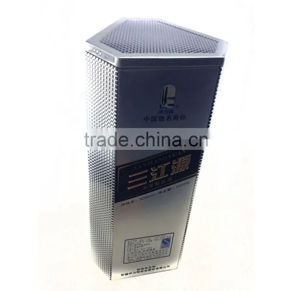 Dongguan Professional Oem Hexagon Tin Cans, Special Tin Box