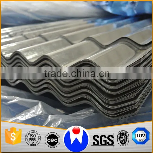 Zinc Coating Corrugated Steel Sheet for Roof Price photo-2
