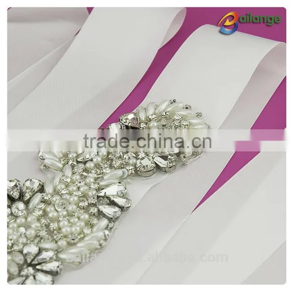 Crystal Hot Fix 2014new Acrylic Rhinestone Trimming Applique Transfer for Dresses photo-2