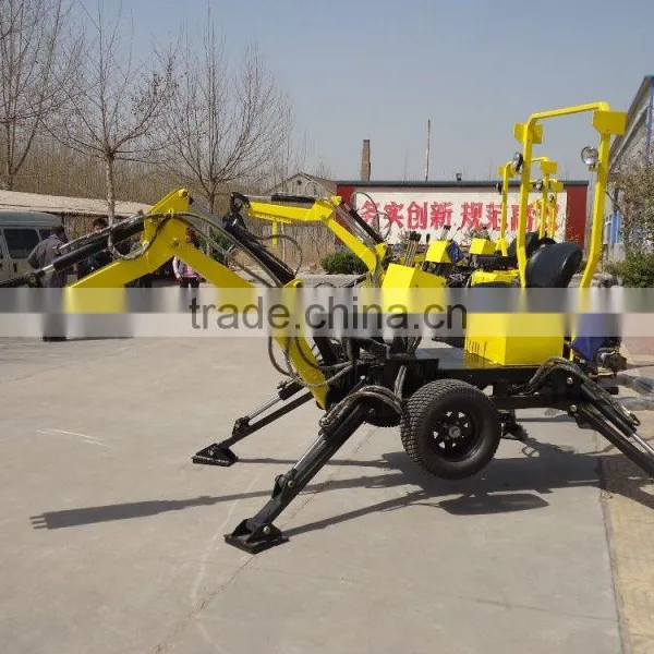 Low Price!!Atv Backhoe Excavator/towable Backhoe With 18HP/22HP Diesel Engine photo-2