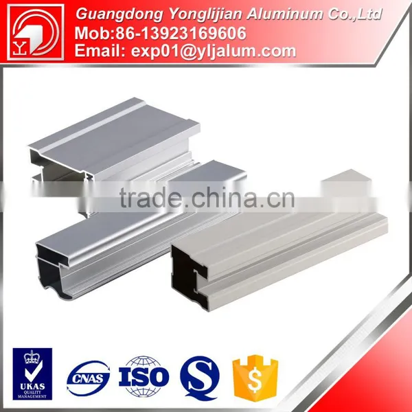 Aluminium Profile Sliding Wardrobe Door China Manufacturer photo-6