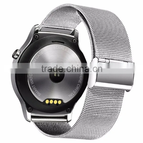 New 1.33'' Inch Full Circle Bluetooth 4.0 Syn Pedometer GW01 Android IOS Smart Watch photo-5