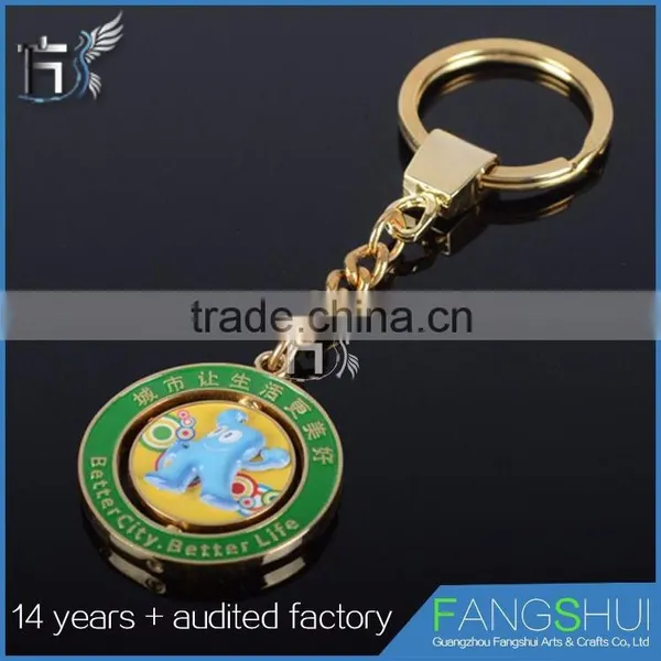 Customized Canadian Shopping Cart Coin Key Chain Cheap for Sale photo-2