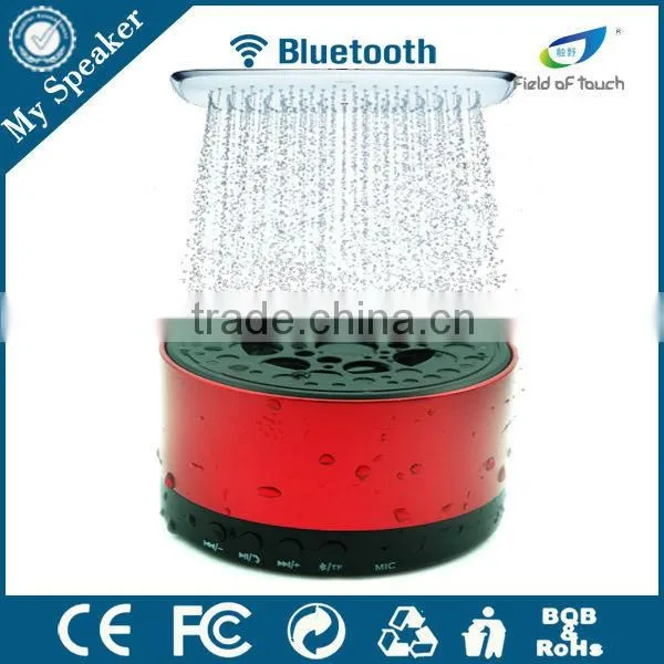 F007 Red Color Cheap Price IPX4 Shower Speaker for Promotion photo-2