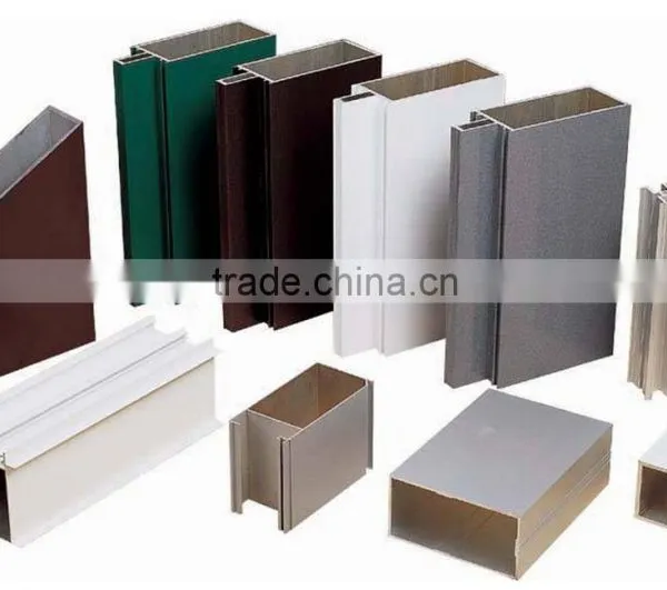 Top Quality Aluminium Curtain Wall Profiles Quality Guaranteed With Different Colors photo-4