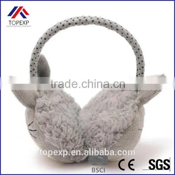 Fuzzy Earmuff Solid Color Warm Earmuff photo-4