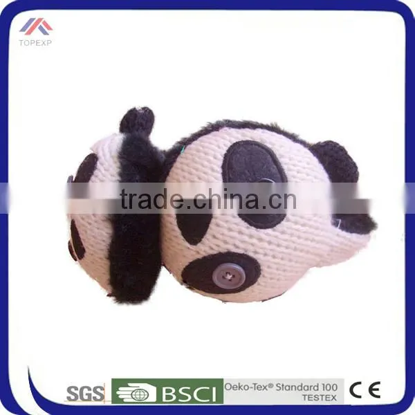Winter Warm Knitting Lion Style Knitted Earmuffs photo-4