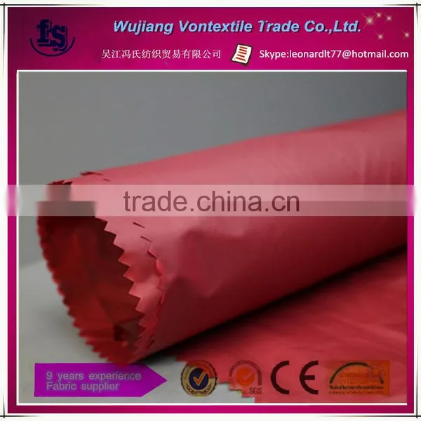 380T Bright PA Coated Waterproof Nylon Fabric /20d Dty Polymide Fabric for Sportswear,skin Fabric,etc