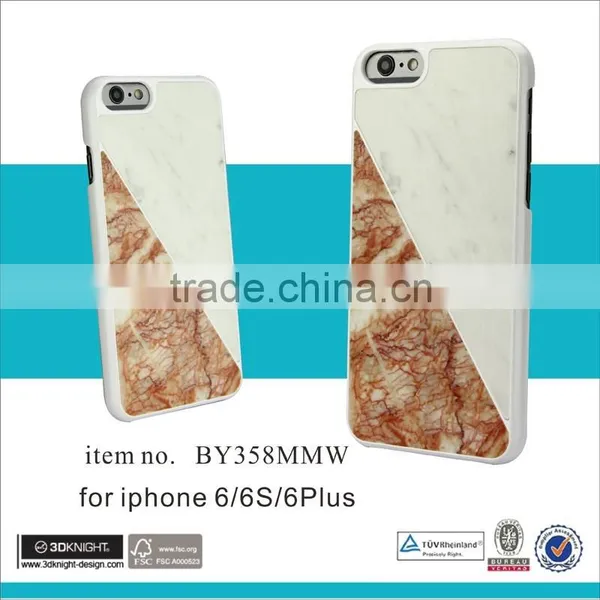 Phone Accessory Real Marble Case for Apple IPhone 6,Mobile Marble Case for Iphone 6 photo-3