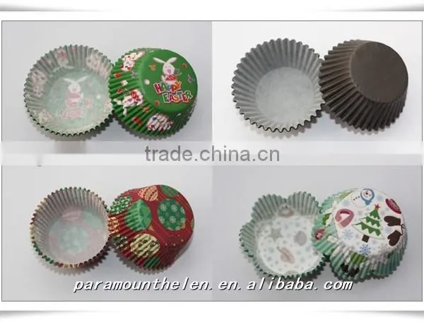 Printed Disposable Cup Cake Circus Cupcake Kits for Thanksgiving photo-6