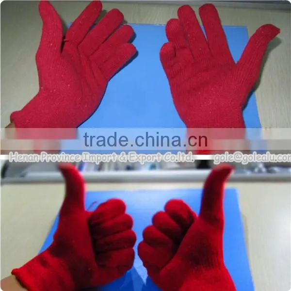 China Machinist Working Gloves, Thin Work Gloves, Poly Cotton Knitted Gloves Work Gloves photo-2