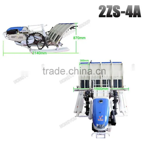 Manual Paddy Transplanter Manufacturer Chinese Factory Hand Paddy Planters Agricultural Machinery 2ZS-4A photo-3