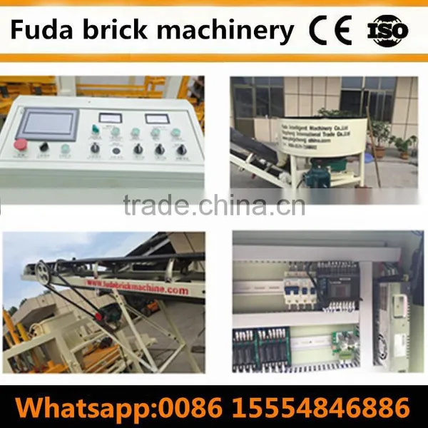 QT4-18 Hydraulic Press Habiterra Brick Machine Line photo-2