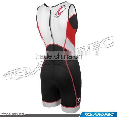 Tri Compress TX-1 Man Triathlon Compression Back Zipper Lycra Suit photo-3