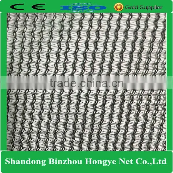 High Quality Hongye 100% New HDPE 80g Black Shade Net for Windbreaking and Sun Shade Net photo-2