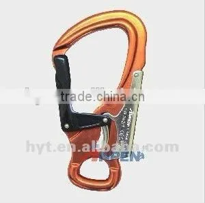Aluminum Double Gate Locking Snap Hook/Double Action Safety Hook B051 photo-2