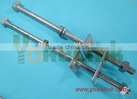 316 Stainless Steel Square Head Machine Bolt With Nut photo-3