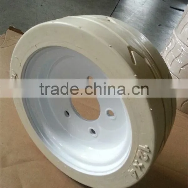 Small Field Running Vehicles Solid Trailer Tires 200-8 Rim 2.50/3.00 photo-2