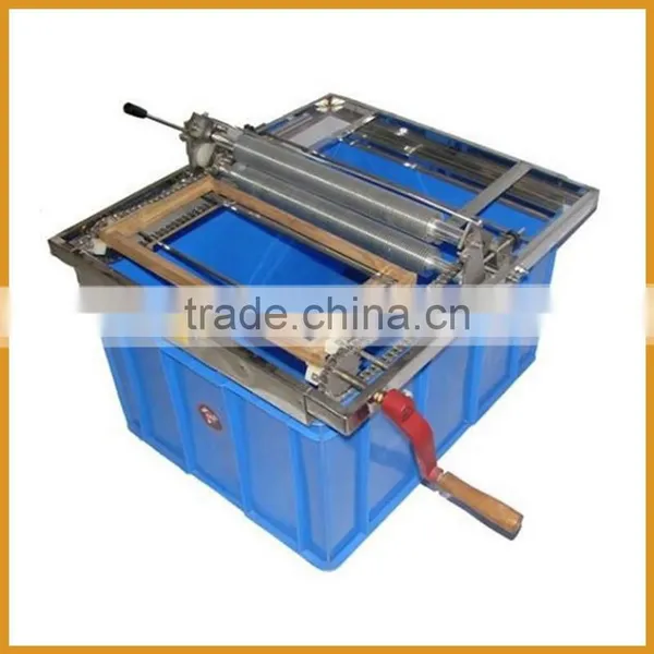 Beekeeping Bee Wax Foundation Sheet Roller Machine Beeswax Embossing Machine photo-3