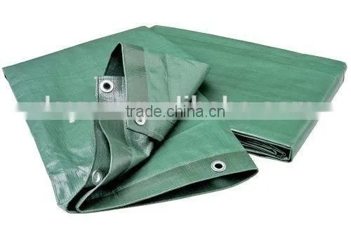 Fire Retardant and Flame Retardant Hdpe pp Olive Green Fabric Tarpaulin Sheet photo-2