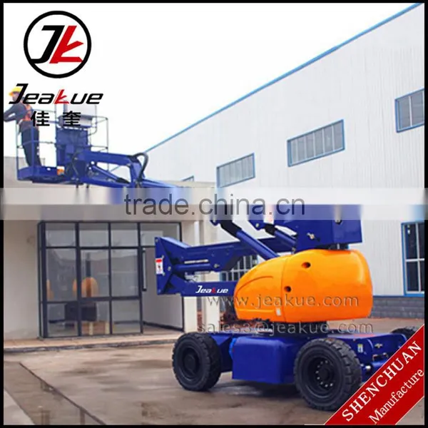 12m 13m Crank Arm Electric Aerial Work Platform photo-2