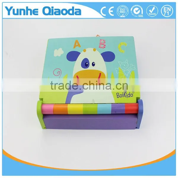 Early Learning Wooden Alphabet Teaching Magnetic Wooden Box photo-6