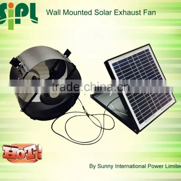 Vent Goods New Solar System Home Heat Exchanger Solar Roof Gable Wall Fans G photo-2