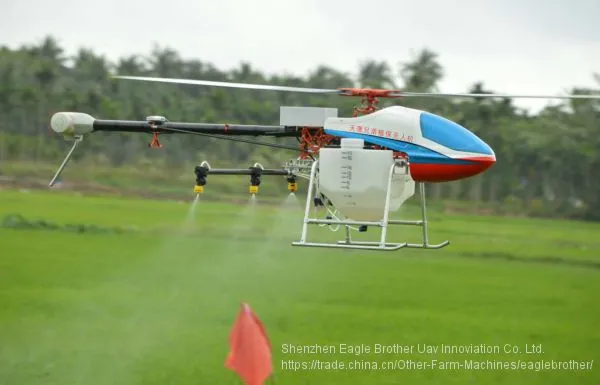 Agriculture Farming Battery Powered Drone Helicopter Sprayer 3WD-TY-17L photo-2