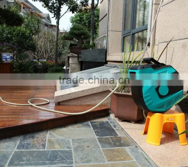 Outdoor Furniture 5/16 Inch PVC Automatic Retractable Garden Spray Hose Reel photo-6