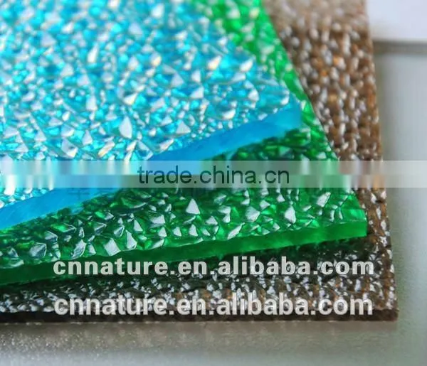 Polycarbonate Diamond Sheet Embossed Board photo-2