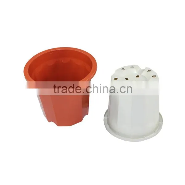 Terra Cotta Classic Plastic Flower Pots photo-2