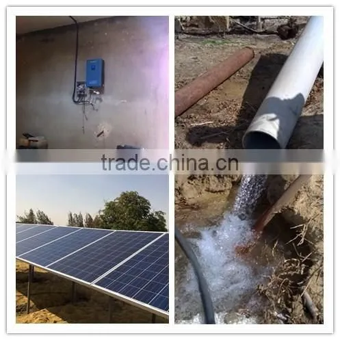 1HP Single Phase or Three Phase 220/240v Solar Water Pumping Inverter for Home Use Water photo-4