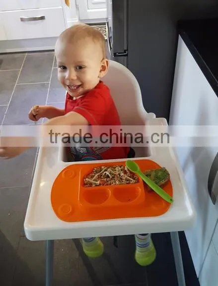 Silicone Small Sectional Baby Plate Perfect For Baby photo-4