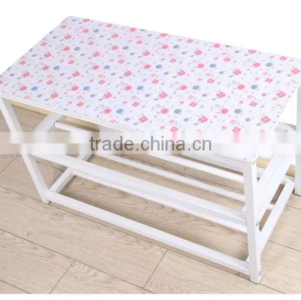 VIVINATURE Micro Fabric Shoe Rack Storage Organizer and Hallway Bench photo-5