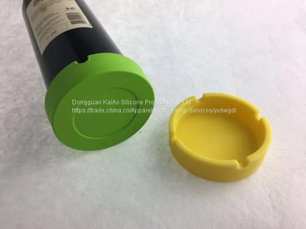 Cigarette Ash Tray Silicone Cover for Wine Bottle photo-2