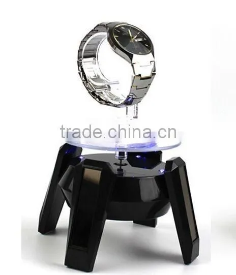 Solar Power Rotating Turntable Led Solar Rotary Display Stand Cheap Price For Promotion photo-2