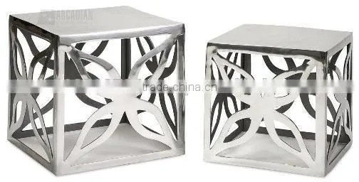 Retro Living Room Bucket Hammered Table photo-2