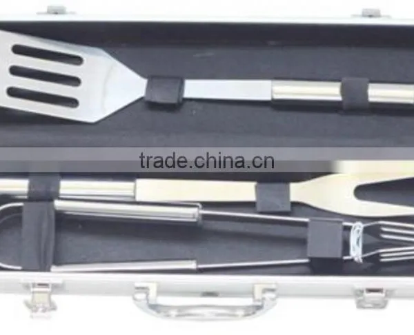 Wholesale Stainless Steel Barbecue Tool Set With Case photo-5
