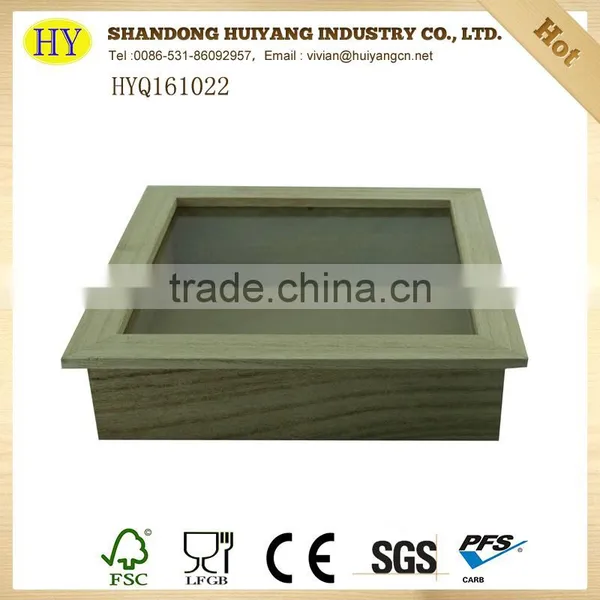 FSC Unfinsihed Wooden Shadow Box Frames Wholesale photo-3
