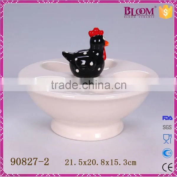 High Quality Ceramic Egg Tray,ceramic Egg Holder photo-4