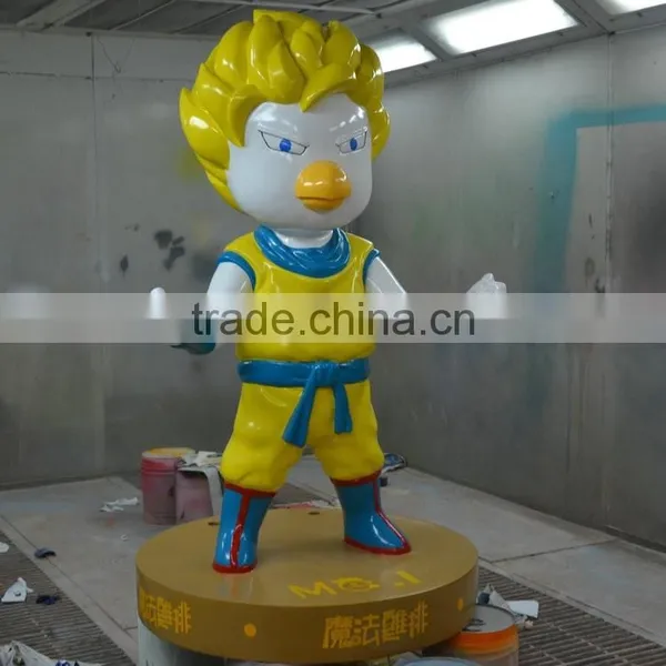 Fiberglass Cock Cartoon Statue photo-6