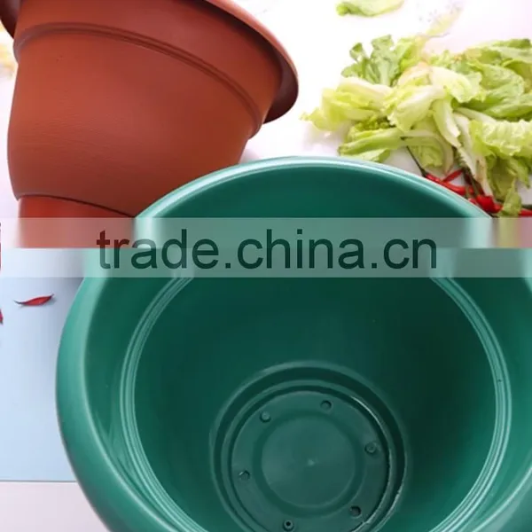 Wholesale Big Plastic Plant Flower Pot Indoor/cheap Useful Garden Plastic Plant Pot Outdoor/plastic Pot photo-5