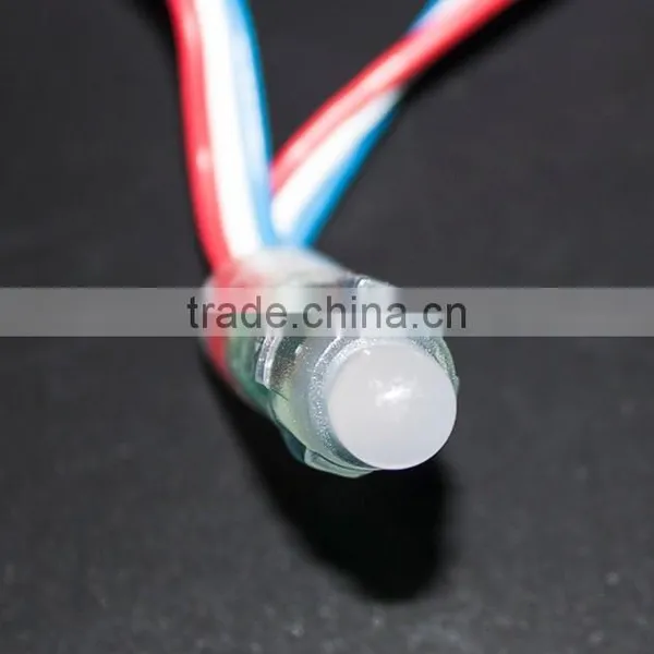 F8 RGB LED Straw Light for Holiday Decoration/Full Color 12mm LED Christmas Decoration Light photo-5
