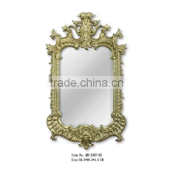 Antique Louis Style Decorative Wall Mirror for Living Room photo-2